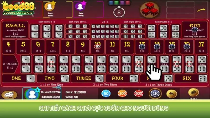 Chi tiết cách chơi cực cuốn cho người dùng